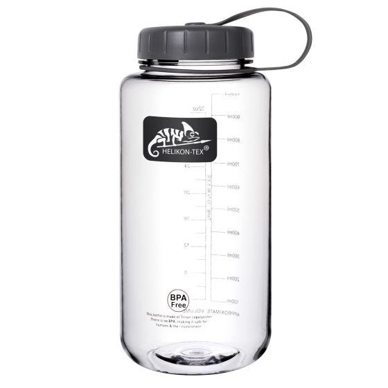 Helikon Tritan Flaska 1 Liter Bred Mun - Klar