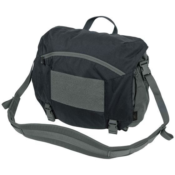 Helikon Urban Stor Kurirbag - Svart/Shadow Grey