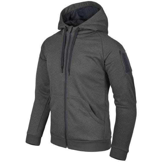 Helikon Urban Tactical Munkjacka med hel Dragkedja - Melange Black-Grey