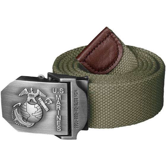 Helikon US Marines Bälte - Oliv