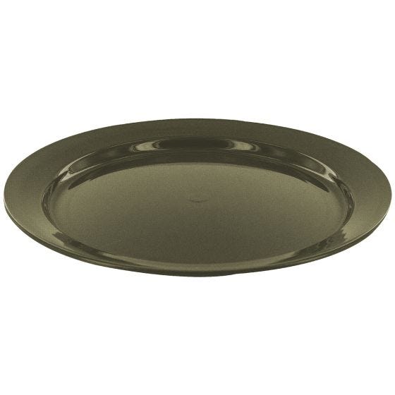 Highlander Flat Tallrik 24 cm - Oliv