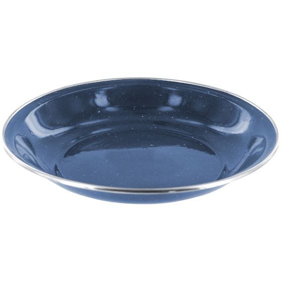 Highlander Deluxe Sopptallrik Emalj - Navy Blue