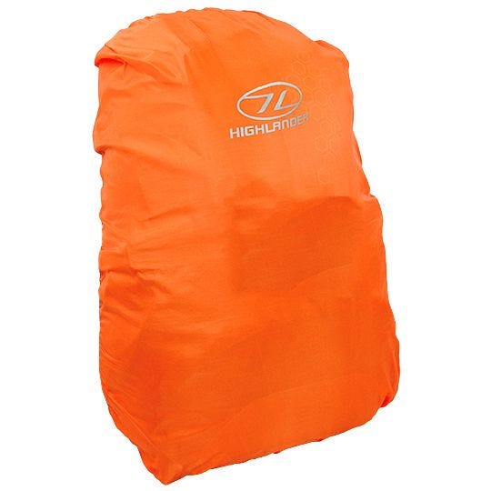 Highlander Stort Ryggsäcksskydd Vattentät - Orange