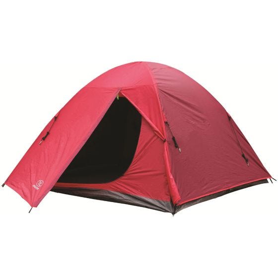 Highlander Birch 3 Tält - Rumba Red/Tango Red