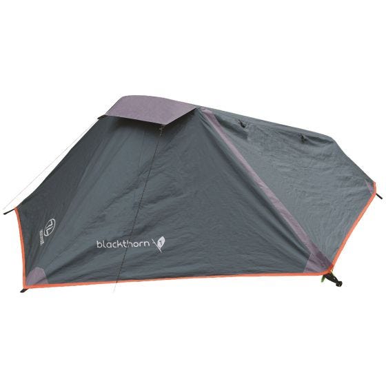 Highlander Blackthorn 1 Tält - Hunter Green/Orange Trim