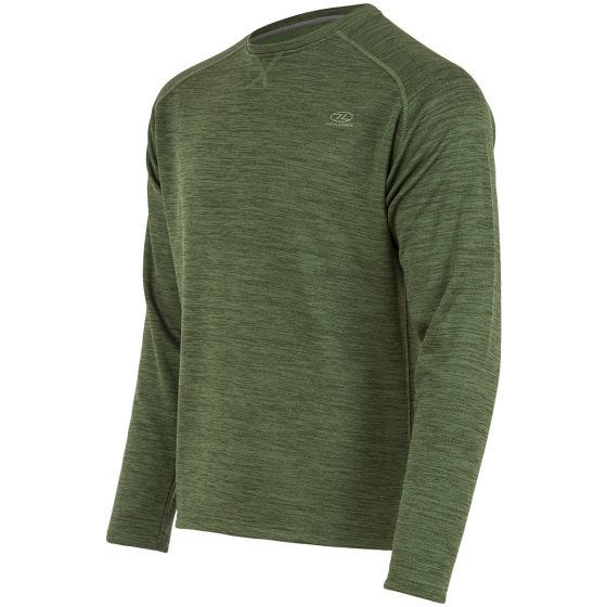 Highlander Sweater med Crewneck Halsringning - Leaf Green