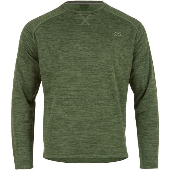 Highlander Sweater med Crewneck Halsringning - Leaf Green