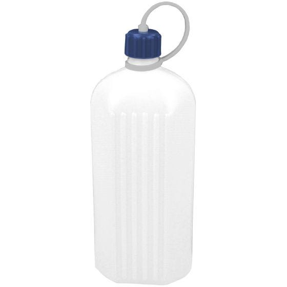 Highlander Polyester Åttkantig Flaska 1 L - Vit