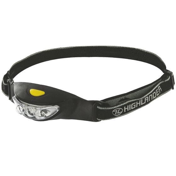 Highlander Ray 3 LED Pannlampa - Svart