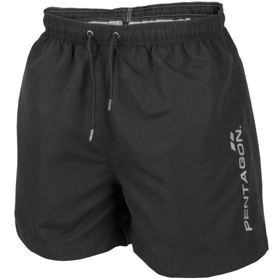 Pentagon Hippocampus Badshorts Svart