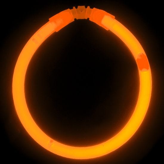 Illumiglow Handledsband 7,5" - Orange