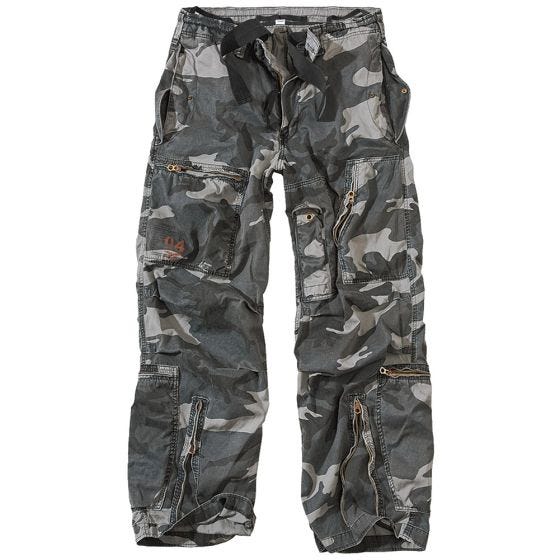Surplus Infantry Cargo Byxor - Night Camo