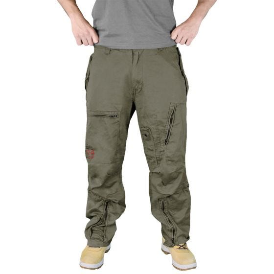 Surplus Infantry Cargo Byxor - Oliv