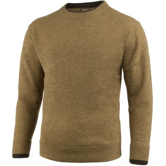 Jack Pyke Ashcombe Tröja med Crewneck Halsringning - Barley