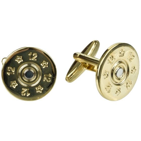 Jack Pyke Cartridge Slips- Näsduk- och Manschettknappar - Grön