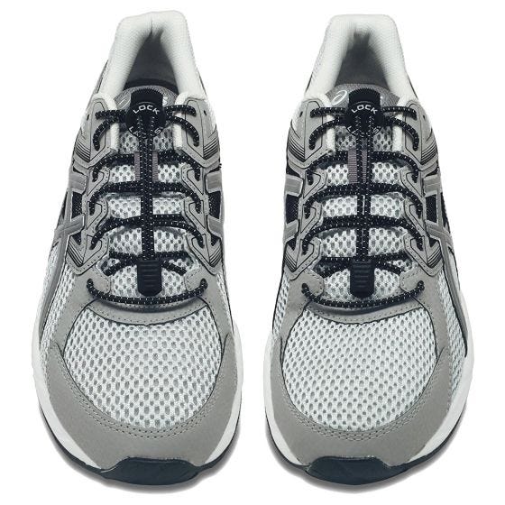 Lock Laces Elastic No Tie Skosnören Svart