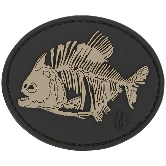Maxpedition Piranha Bones Moralmärke SWAT