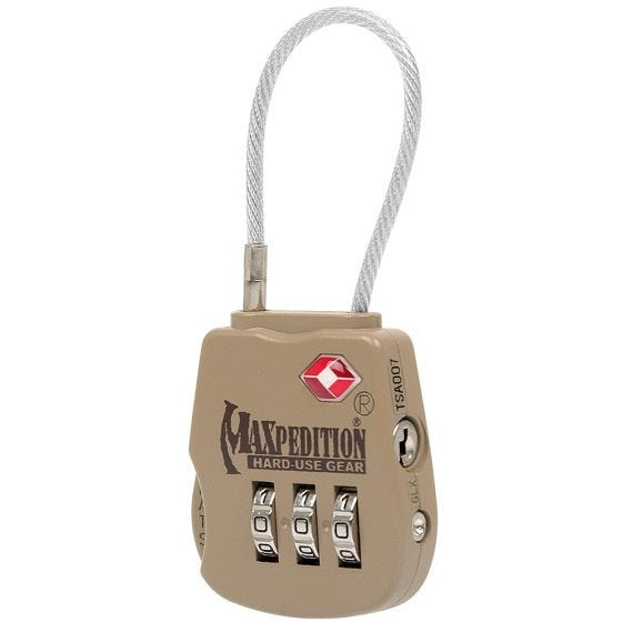 Maxpedition Bagage Lock Taktisk - Kaki