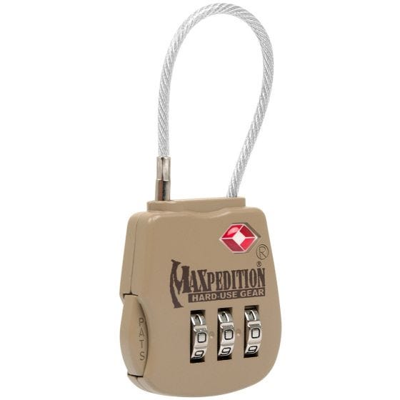 Maxpedition Bagage Lock Taktisk - Kaki