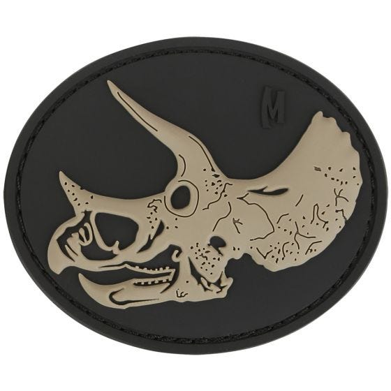 Maxpedition Triceratops Skull Moralmärke - SWAT