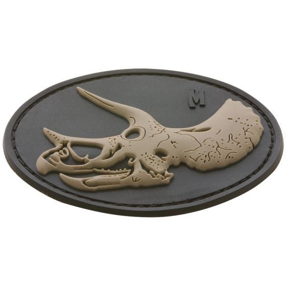 Maxpedition Triceratops Skull Moralmärke - SWAT