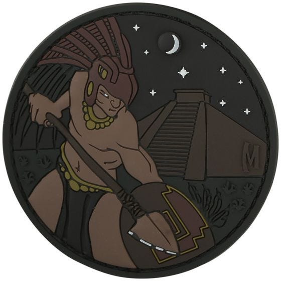 Maxpedition Aztec Warrior Moralmärke - GLOW