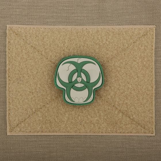 Maxpedition Biohazard Skull Moralmärke - Arid