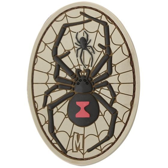 Maxpedition Black Widow Moralmärke - Arid