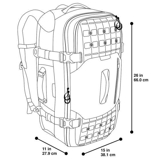 Maxpedition Ironstorm Adventure Resväska - Tan