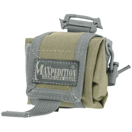 Maxpedition Mini Rollypoly Folding Dump Pouch Khaki Foliage