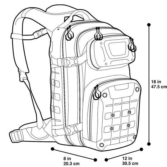 Maxpedition RiftCore Ryggsäck - Grå
