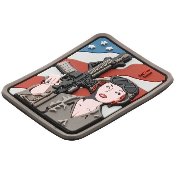 Maxpedition Soldier Girl Moralmärke - Arid