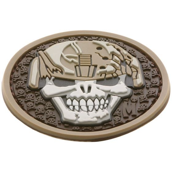 Maxpedition Soldier Skull Moralmärke - Arid