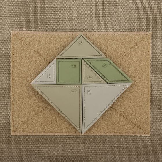 Maxpedition Tangram 7-Piece Moralmärke - Arid