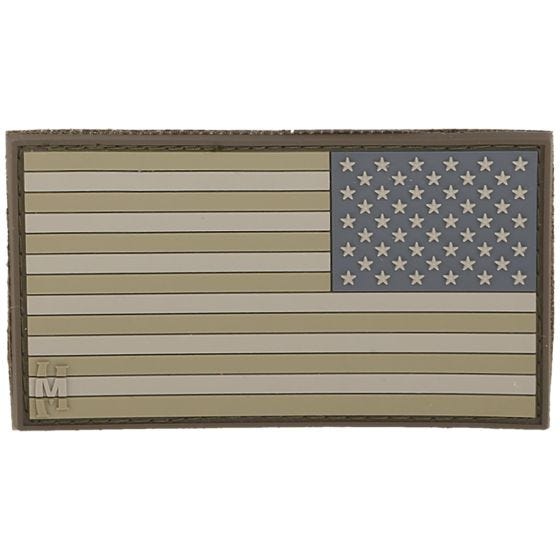 Maxpedition Reverse USA Flag Stort Moralmärke - Arid