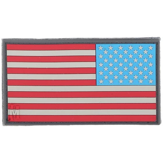 Maxpedition Reverse USA Flag Stort Moralmärke - Fullfärg