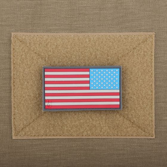 Maxpedition Reverse USA Flag Stort Moralmärke - Fullfärg