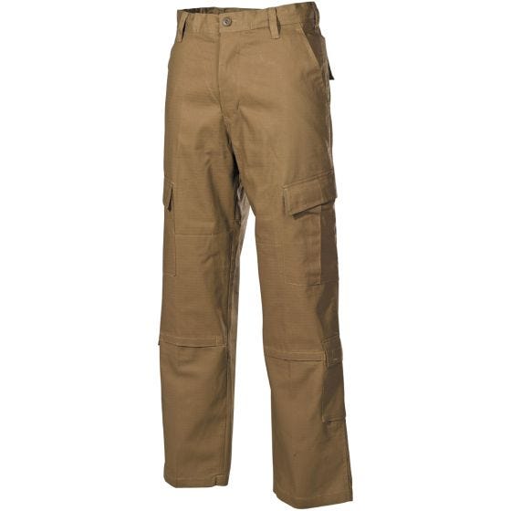 MFH ACU Stridsbyxor Ripstop - Coyote Tan