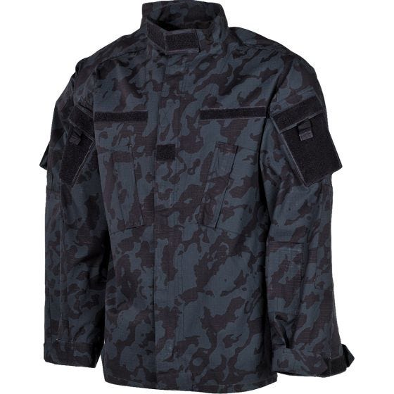 MFH ACU Fältjacka Ripstop - Night Camo