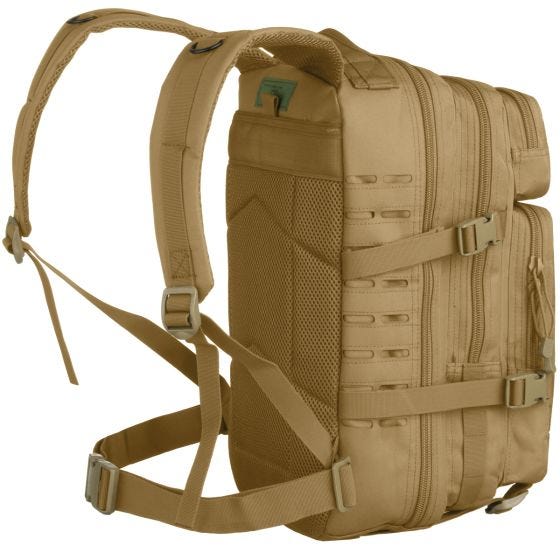 MFH Assault I Ryggsäck Laser - Coyote Tan