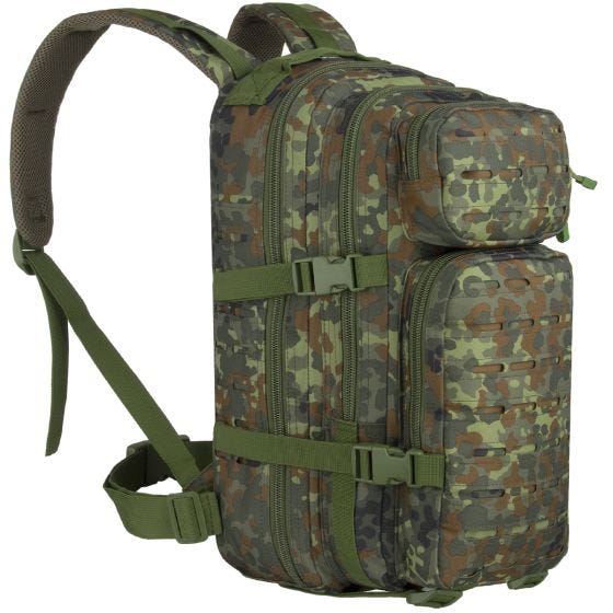 MFH Assault I Ryggsäck Laser - Flecktarn