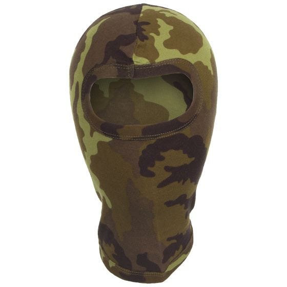 MFH Balaklava med 1 Hål Lätt Bomull - Czech Woodland