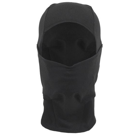 MFH Balaklava med 1 Hål Lätt Spandex - Svart