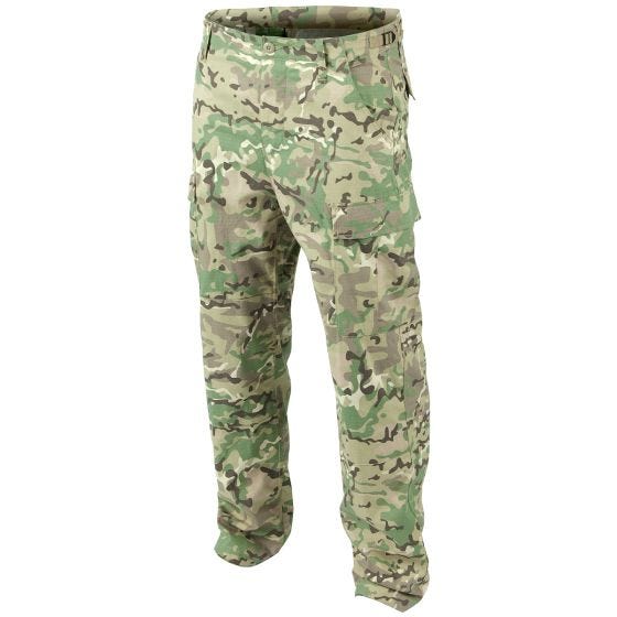 MFH BDU Stridsbyxor Ripstop - Operation Camo