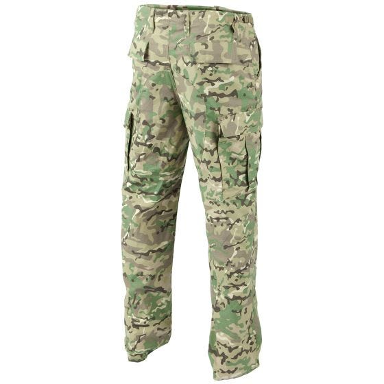 MFH BDU Stridsbyxor Ripstop - Operation Camo