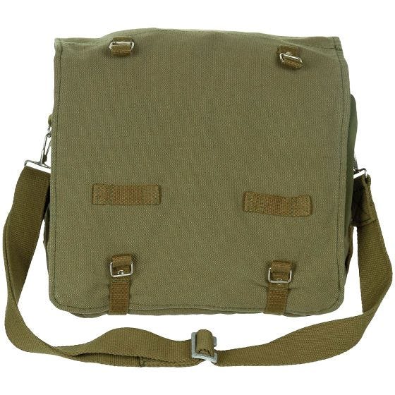 MFH BW Combat Stor Bag - OD Grön Stentvättad