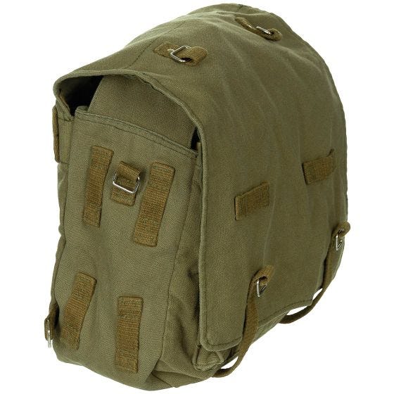MFH BW Combat Stor Bag - OD Grön Stentvättad