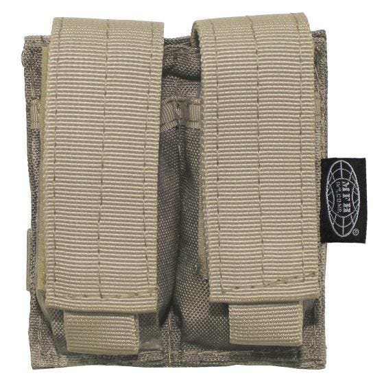 MFH MOLLE Liten Dubbel Magasinficka 9 mm - HDT Camo AU