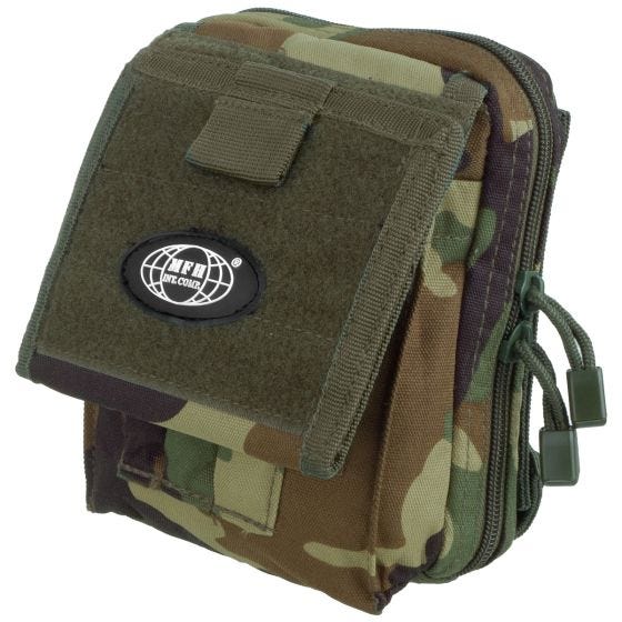 MFH MOLLE Kartfodral - Woodland