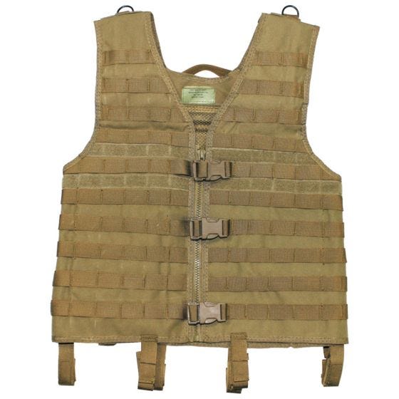 MFH MOLLE Light Väst Coyote